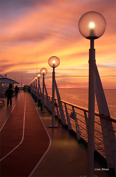 Tampa Bay Sunset by Lisa Shea